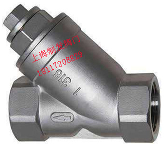 SG11W 不锈钢内螺纹Y型过滤器